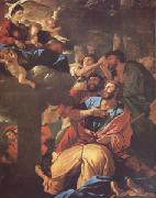 Nicolas Poussin The VIrgin of the Pillar Appearing to ST James the Major (mk05) oil on canvas